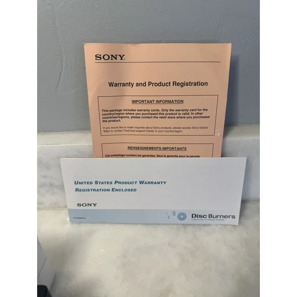 Sony DVDIRECT Video Recordable DVD Drive No. VRD-MC1